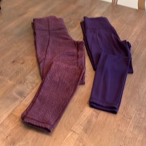 Athleta Women’s XS Leggings- 2 pair